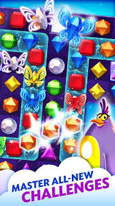 ¿qué puedes hacer cuando la pantalla de tu ordenador se llena de diamantes y piedras preciosas? Bejeweled Stars 2016 Promotional Art Mobygames