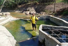 The hot spring can be reached by… Kolam Air Panas Lubuk Timah Di Perak Lokasi Mandi Manda Yang Sangat Permai Untuk Pelawat Tempat Menarik