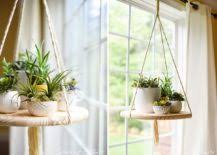 38702878020602332 wow it's hard to believe we're half hanging pictures on walls is a balancing act of spacing, colour and proportion. Saving Floor Space 10 Stylish Diy Hanging Shelf Ideas