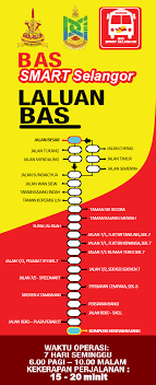 Setiap satu laluan bas telahpun dikenal pasti di shah alam, subang dan klang, katanya. Laluan Bas Smart Selangor Shah Alam Seksyen 13 Surat Mig