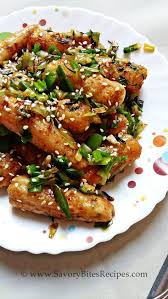 Baby Corn Crispy Chili Tossed Recipe Vegetarian Appetizers Spicy Appetizers Veg Snacks