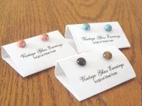 Article by crafting with fields of heather. Making Your Own Earring Cards The Beading Gem S Journal