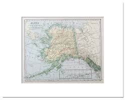 Many with remote locations and limited access, these areas throughout the last frontier are scarcely inhabited. Alaska Map 1933 Vintage Maps