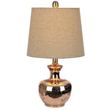 Rose Gold Mercury Glass Table Lamp 40 Liked On Polyvore Featuring Home Lighting Table Lamps Merc Brown Lamps Mercury Glass Table Lamp Brown Table Lamps