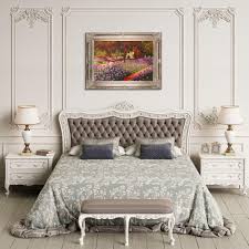 66 w x 88 d x 60 h • king: La Pastiche 46 In X 34 In Artist S Garden At Giverny With Renaissance Champagne Frame By Claude Monet Fr Classic Bedroom Decor Furniture Classic Bedroom
