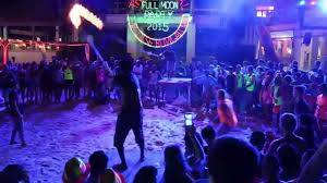 I had heard so much about parties in thailand where locals are left cleaning up tourist's. Full Moon Party In Thailand Playing With Fire Go To Thailand