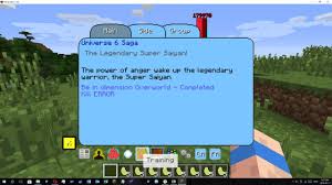 A saga de dragon ball super no minecraft! Dbc Extended Saga With Super Saga Jingames