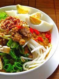 Malaysian Indonesian Food Mee Jawa Muar Noodle Soup Dish Asian Cuisine Food Asian Cooking