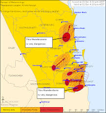 The storm is expected to produce winds gusting up to 60 mph as well as quarter size. Severe Thunderstorm Warning Issued For Southeast Qld Large Hail Likely Mygc Com Au