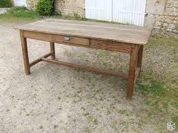 table de ferme battage normande chene ancienne ameublement orne leboncoin fr table metal table home decor