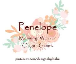 Baby Girl Name Penelope Meaning Weaver Origin Greek Nicknames Penny Www Pinterest Com Designsbyleahc Baby Girl Names Unique Girl Names Girl Names