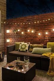 Balkon Lichterkette Balkon Beleuchtung Beleuchtung Garten Sitzecke