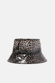 Zara Leopard Print Rain Hat