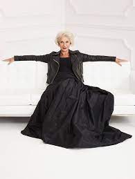 Dame Helen Mirren In A Leather Jacket Any Questions Fashion Women Helen Mirren