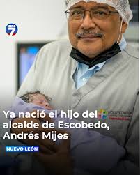 👶🏻 El alcalde de Escobedo, Andrés Mijes, y su esposa, Yésica Torres de  Mijes, le dieron la bienvenida a Andrés Mijes Torres, el nuevo integrante  de la familia. El pequeño nació este