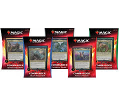 Edh recommendations and strategy content for magic: Commander 2020 Ikoria Complete Set Of Decks Magic The Gathering Bazaar Of Magic
