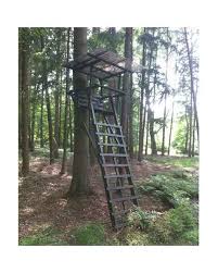 Bassner Scherenleiter Holz 190 M Ansitzleiter Leiter Holz