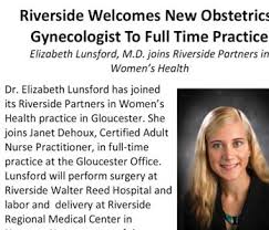 Riverside partners in womens health. 2