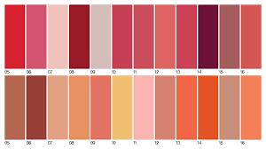 43 Genuine Delux Paint Chart