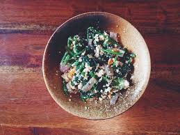 Uchi Gohan Rezepte Von Japanischer Hausmannskost Zu Hause Japanisch Kochen Rezepte Spinat Lebensmittel Essen