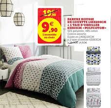 Housses de couettes toutes nos catégories ventes flash alexa skills amazon warehouse animalerie appareils amazon applis & jeux auto et moto bagages beauté et parfum beauté premium bijoux. Offre Parure Housse De Couette 1 Taie D Oreiller Polycoton Chez Super U