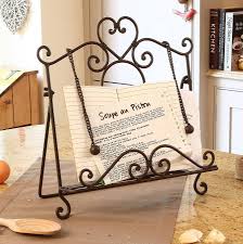 Colmar Scrolled Hearts Cook Book Stand Cook Book Stand Book Stands Cookbook Holder