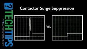 This latching relay has two coils: Tech Tip How And Why To Use A Surge Protection With Your Contactor Automationdirect