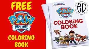 A very useful free certificate for the church that needs a quick, free certificate to save some time and money. Paw Patrol Coloring Activity Book Free To Use Ellierosepartydesigns Com