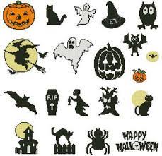 Simple Basic Halloween Cross Stitch Projects Halloween Cross Stitch Patterns Stitch Patterns Halloween Cross Stitch Charts