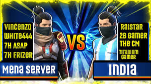 The reason for garena free fire's increasing popularity is it's compatibility with low end devices just as. Vincenzo Vs Raistar Squad Free Fire India Vs Mena Server Clash Squad Battle Nonstop Gaming Youtube