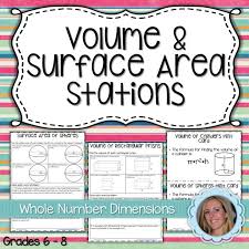10 Volume And Surface Area Activities For The Classroom Surface Area Activities Math Work Middle School Math