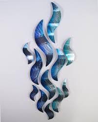 Hanging wall art quick reference guide. Rip Tide Large Metal Wall Sculpture By Brian Jones Dv8 Studio