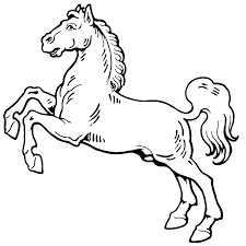 Deviantart is the world's largest online social community for artists and art enthusiasts, allowing people to connect through the. Horse Rearing Up Coloring Page Purple Kitty