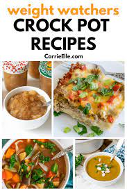 In addition to the 100 favorite recipes featured in this post, you will find hundreds more delicious weightwatchers friendly crock pot recipes with freestyle smartpoints here on my blog. Weight Watchers Crock Pot Recipes Carrie Elle