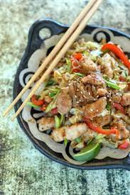 Keto Crispy Pork Noodle Stir Fry Low Carb Recipe Low Carb Pork Stir Fry Low Carb Pork Noodles
