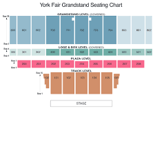 York Fair Seating Chart