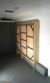 7 cargo trailer rv fold up bunk beds ideas | … this easy to use, lightweight, cargo sized folding bunk bed comes with a rail kit; Teardrops N Tiny Travel Trailers View Topic 8x18 Toy Hauler Camper Cargo Trailer Camper Toy Hauler Camper Murphy Bed Diy