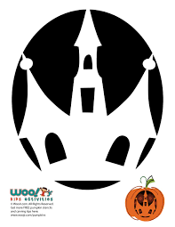 Begin carving out the haunted house windows on your pumpkin, starting at the center of your design and working outward. Easy Haunted House Pumpkin Design Woo Jr Kids Activities