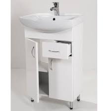 Standard 55F fürdőszoba szekrény mosdóval 56x50x85cm - HAGORA WEBSHOP