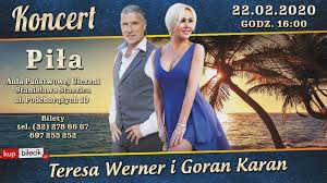 Find teresa werner tour schedule, concert details, reviews and photos. Pilska Tv Teresa Werner I Goran Karan W Pile Facebook
