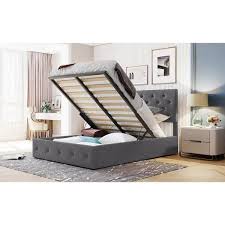 Upholstered Platform Bed Frame