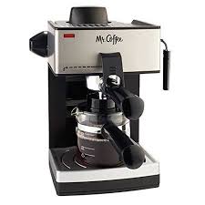 Mr Coffee Ecm160 Np Coffee Machine With Cappuccinatore Walmart Com Home Espresso Machine Coffee Steam Best Home Espresso Machine