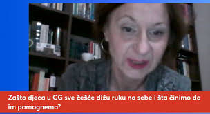 SAMOUBISTVA DJECE U CG: Alarm da smo kao društvo zakazali, djeca i porodice  često prepušteni sami sebi (VIDEO)