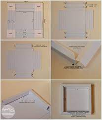 Gift Box Tutorial Diy Picture Frames Cardboard Crafts Paper Picture Frames