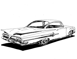 The file works as a 1960 Impala Drawing By Jim Porterfield