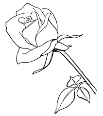 Coloriage Image De Rose Rouge Dessin Gratuit A Imprimer En 2020 Coloriage Dessin Tutoriels De Peinture De Toile