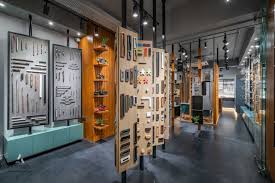 Hardware Store Interior Drew The Concept Of Raw And Contrasted Elements Amogh Designs The Architects Diary In 2020 Store Interior Hardware Store Store Design