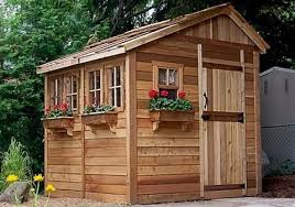 Outdoor Living Today 8 X 8 Sunshed Garden Shed With Dutch Door Backyard Sheds Building A Shed Wooden Storage Sheds
