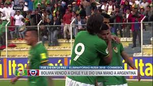 Hace poco más de un mes, lionel messi dio una de sus en la próxima fecha, chile será locatario contra bolivia, mientras que paraguay viajará a uruguay para enfrentar a la celeste. Bolivia Vs Chile 1 0 Resumen Y Goles Eliminatorias Rusia 2018 5 9 17 Youtube
