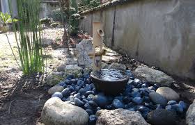 Shishi Odoshi Fontaine Japonaise En Bambou Fontaine Bambou Idees Jardin Petit Jardin Zen
